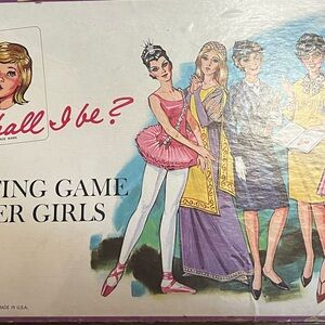 What Shall I Be ? Board Game 1966 Selcow & Righter 1st Ed. COMPLETE Original